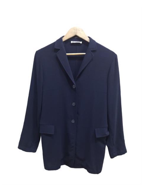 Jil Sander 💥Transparent Navy Blazer Style Jacket