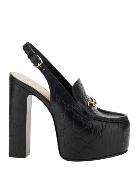 Gucci Horsebit platform loafer slingback