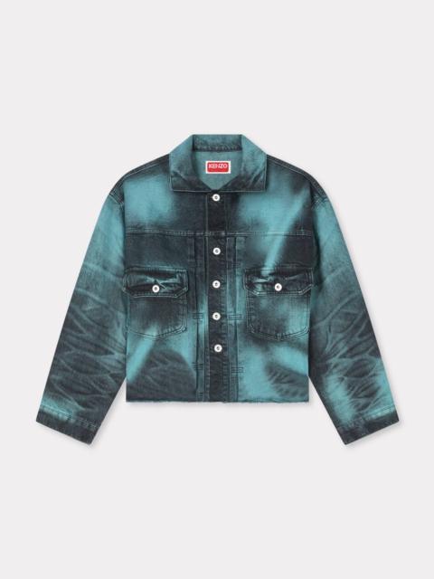 KENZO 'Boke Flower' trucker jacket in japanese denim