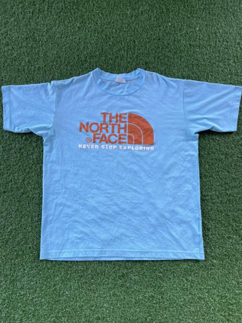 Other Designers Vintage - 💥Vintage The North Face Big Logo Paper Thin Tee