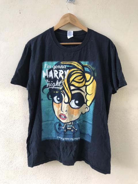 Other Designers Vintage - Vintage Lady Gaga Distressed Tshirt