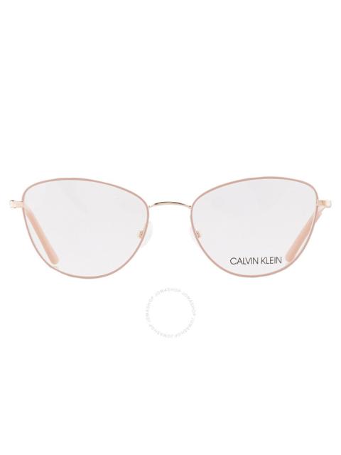 Other Designers Calvin Klein Demo Cat Eye Ladies Eyeglasses CK20305 680 53