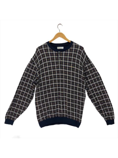 Other Designers Vintage Aquascutum Small Logo Gingham sweatshirts
