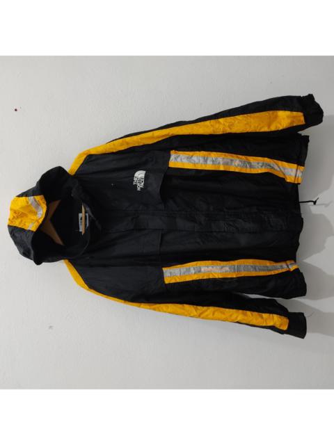 Other Designers Outdoor Life - Yellow Black Outdoor Hiking Nuptse XL Jacket