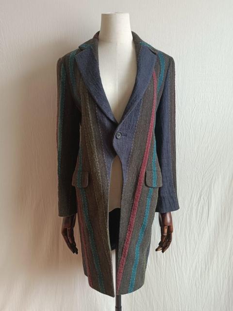 Yohji Yamamoto Yohji Yamamoto Striped Wool Jacket
