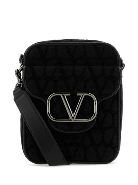 Valentino Garavani Man Toile Iconographe Locã² Crossbody Bag