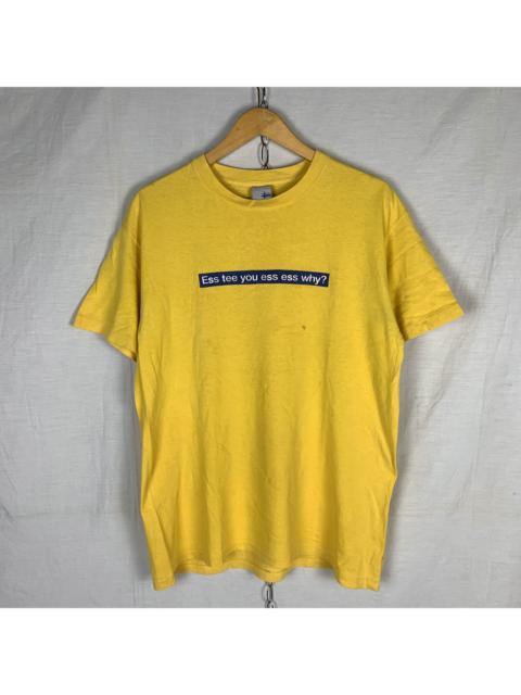 Stüssy Vintage Stussy Tshirt "ES TEE YOU ESS ESS WHY"