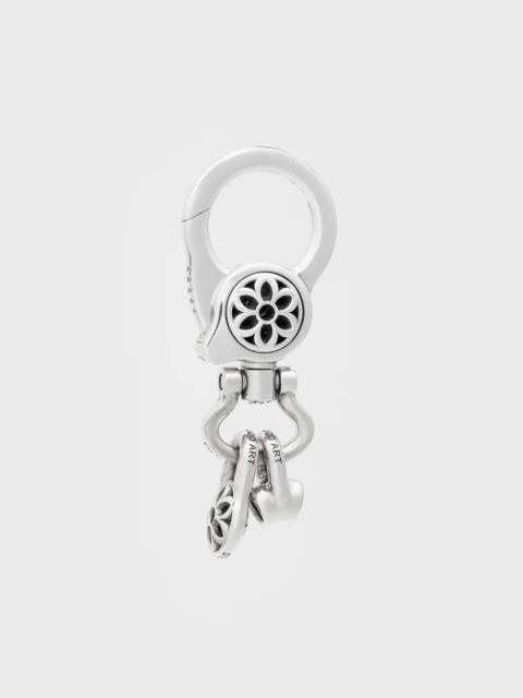 GOOD ART HLYWD GOOD ART HLYWD CLIP 8 KEYCHAIN SIZE B - STERLING SILVER