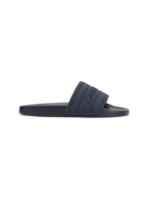 CASABLANCA Casablanca Logo Pool Slides Men