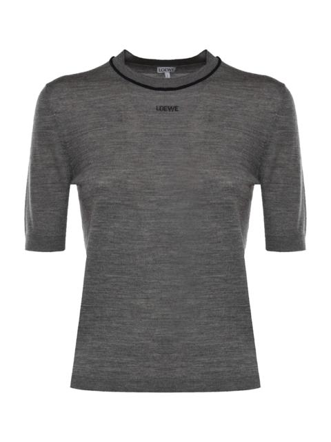 Loewe Wool Sweater With Logo