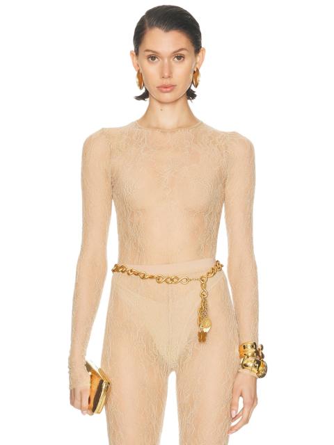 WARDROBE.NYC Lace Bodysuit
