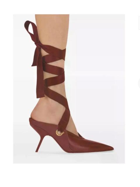 FERRAGAMO Ferragamo Ribbon Detailed Pumps