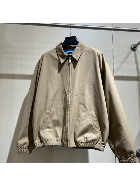 Prada Prada Triangle Logo Bi-Color Cotton Jacket