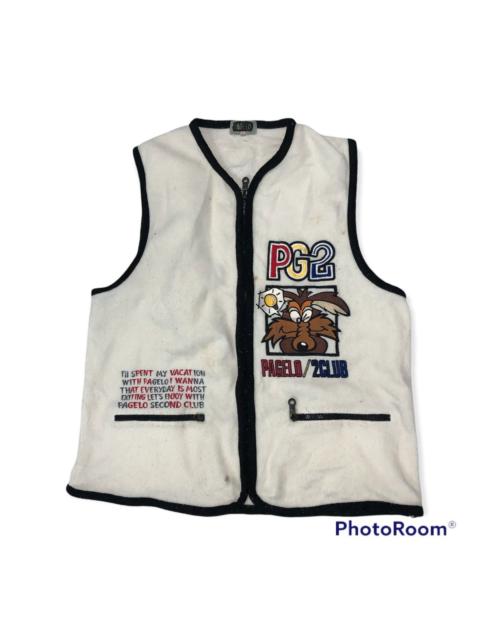 Other Designers Cartoon Network × Vintage - Vintage Cartoon 90’s Pagelo 2nd Club Vest