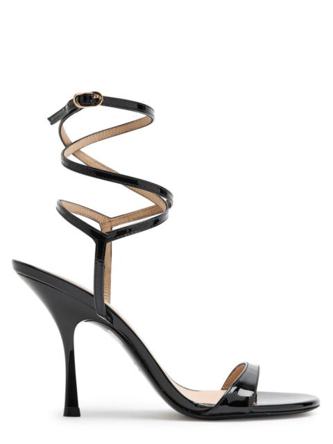 Stuart Weitzman Stuart Weitzman Nudist 100 Patent Leather Sandals
