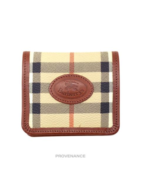 Burberry Burberry Vintage Golf Tee Wallet - Nova Haymarket Check