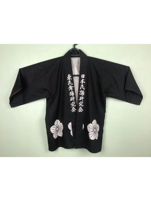 Other Designers Japanese Brand - Light black kimono / japanese traditional jacket - gh0720
