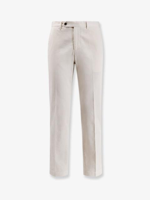 Other Designers Pt Torino Master Fit Style Stretch Cotton Trousers