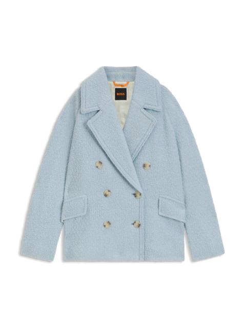 BOSS CABAN COAT WITH BOXY FIT