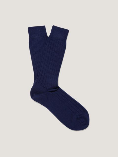 Sunspel Cashmere Rib Socks