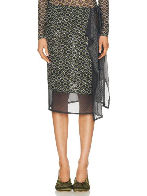 Dries Van Noten Homili Skirt