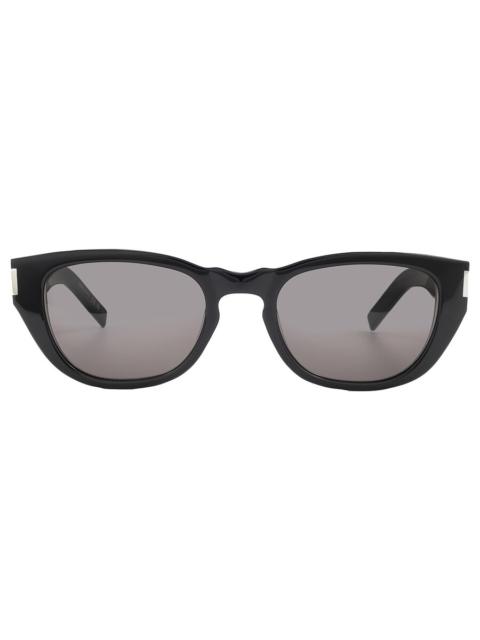 SAINT LAURENT Open Box - Saint Laurent Black Rectangular Men's Sunglasses SL 601 001 51
