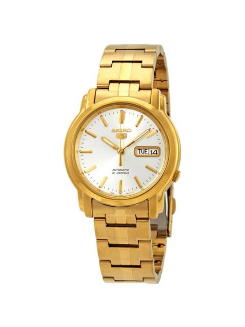 Other Designers Seiko Series 5 Automatic Silver Dial Men's Watch SNKK74