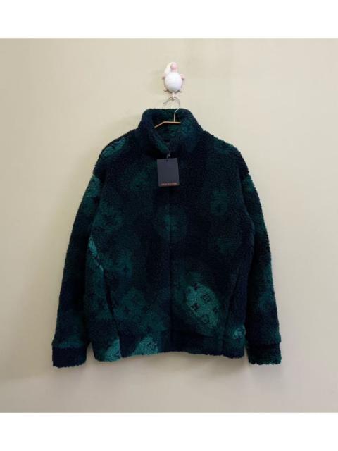 Louis Vuitton LV Louis Vuitton Black & Green Monogram Teddy Jacket