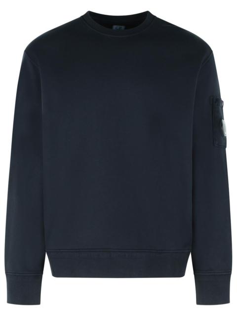 C.P. Company C.P. Company Blue Cotton Sweatshirt Men
