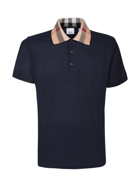 Burberry 'cody' Navy Cotton Polo Shirt