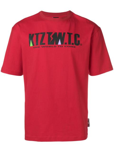 KTZ mountain letter T-shirt