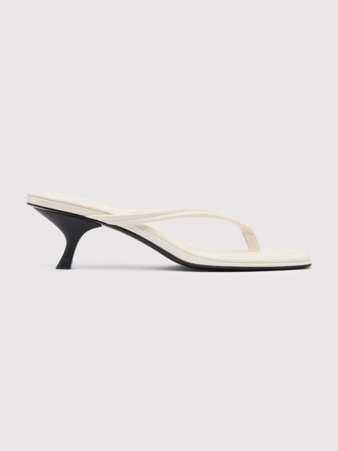 ST. AGNI Thong Detail Heel - Off White