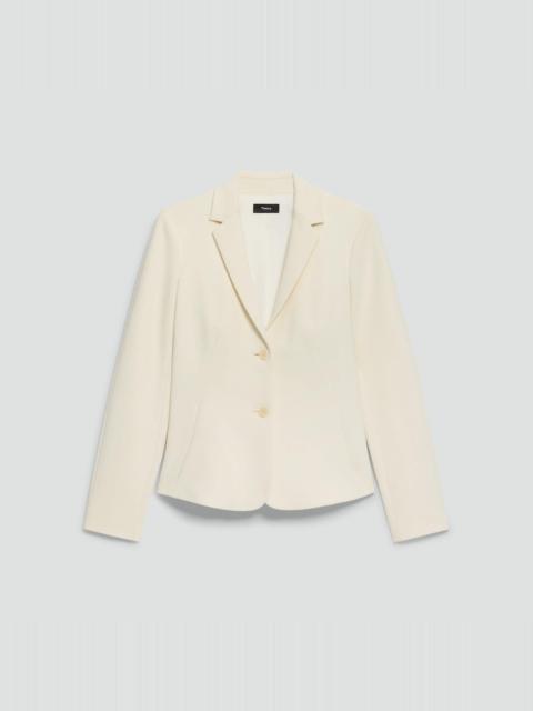 Theory Fitted Blazer in Admiral Crepe