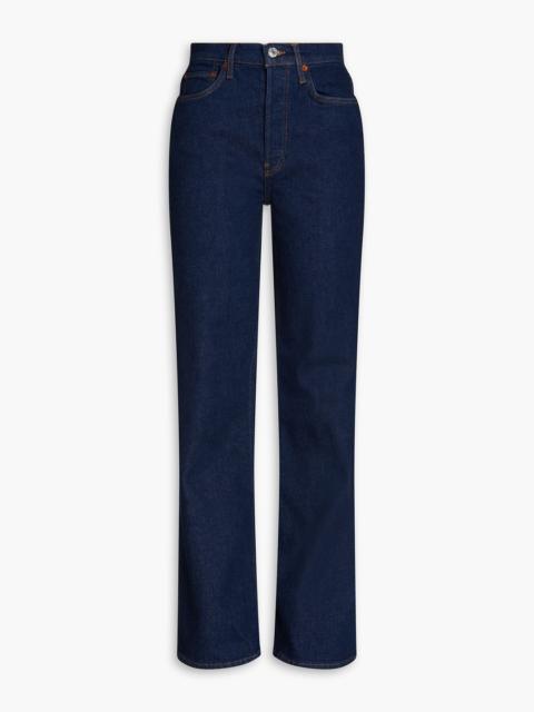 RE/DONE 70s high-rise wide-leg jeans