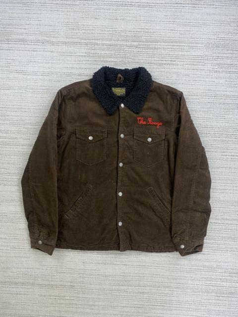 Other Designers Japanese Brand × Vintage - Vintage Stooge & Co Rare Corduroy Multipocket Sherpa Jacket