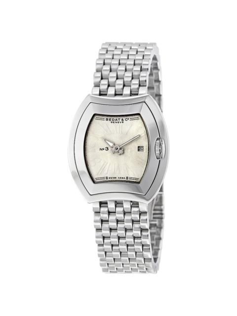 Other Designers Bedat No 3 Silver Dial Stainless Steel Ladies Watch 334.011.100