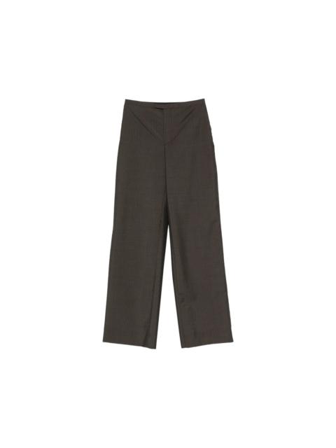 GUCCI Gucci Brown Trousers - Tailored Trousers Women