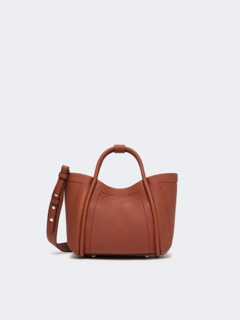 Max Mara Extra-small leather Marine bag - RUST