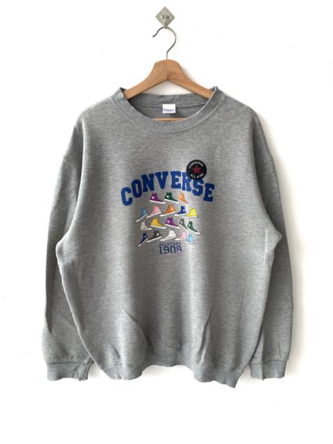 Other Designers Vintage - Vintage Converse All Colors Shoes Crewneck Sweatshirt