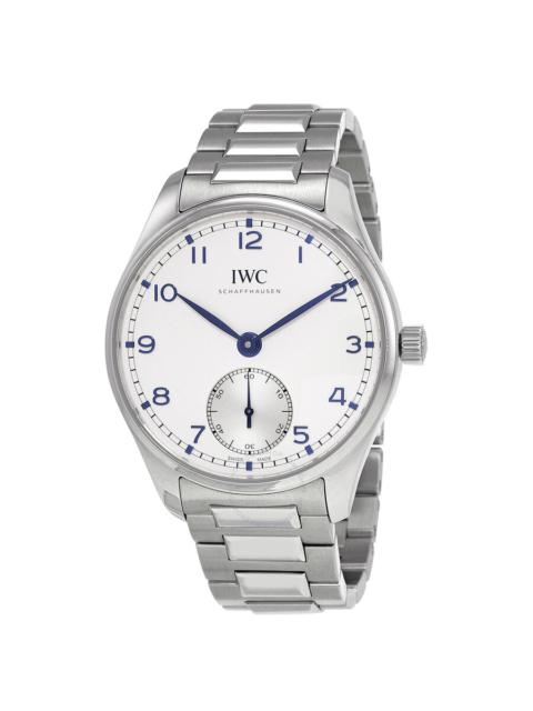 IWC Schaffhausen Iwc Portugieser Automatic Silver Dial Men's Watch Iw358312