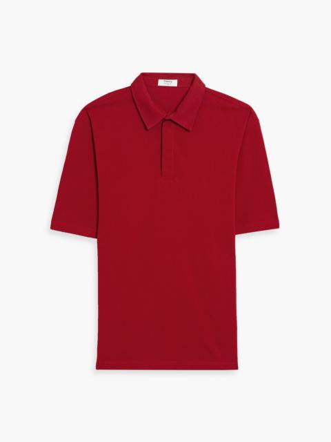 Theory Cotton-piqué polo shirt