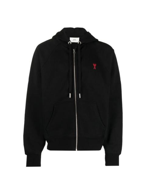 AMI Paris Ami De Coeur Zipped Hoodie