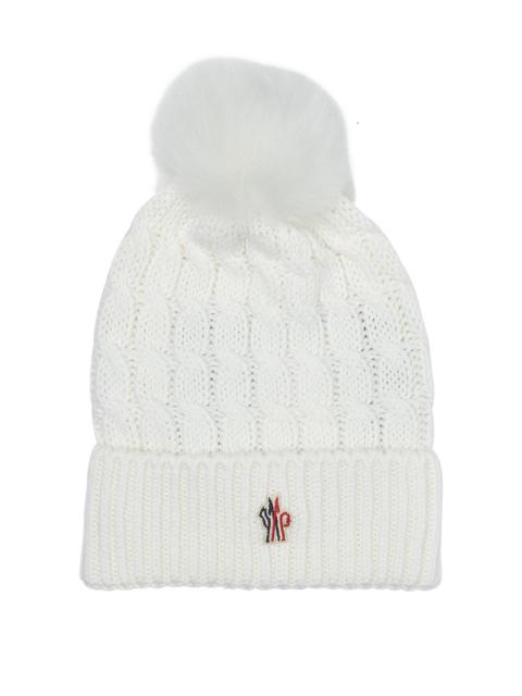 Moncler Grenoble Moncler Grenoble Wool Beanie White Women