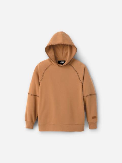 UGG ® Women's Classic Hoodie Cotton Blend/Recycled Materials in Chestnut