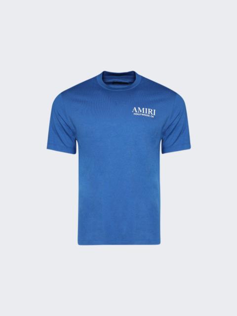 AMIRI Bones Stacked Tee Blue