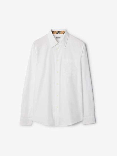 Burberry Regular Fit Cotton Poplin Shirt
