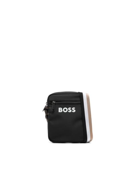 BOSS logo-appliquÃ© crossbody bag