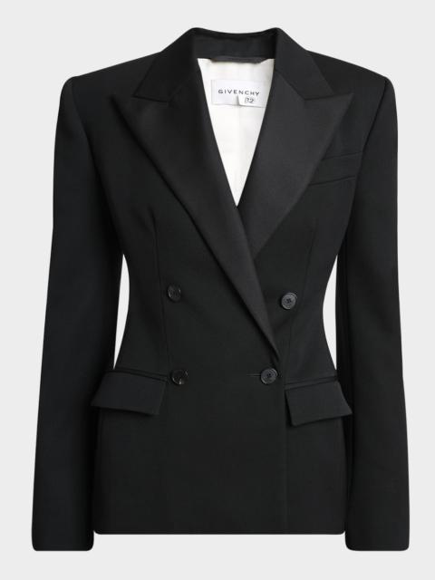 Givenchy Double-Breasted Tuxedo Jacket | neimanmarcus