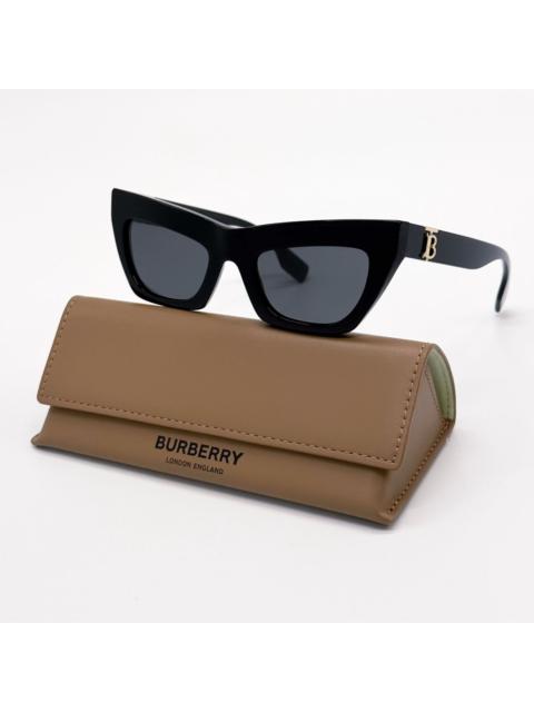 Burberry NEW BURBERRY SUNGLASSES BLACK WOMEN BE4405 3001/87 BURBERRY