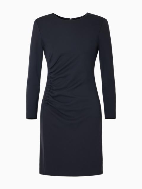 EMPORIO ARMANI MILANO-STITCH TORCHON DRESS